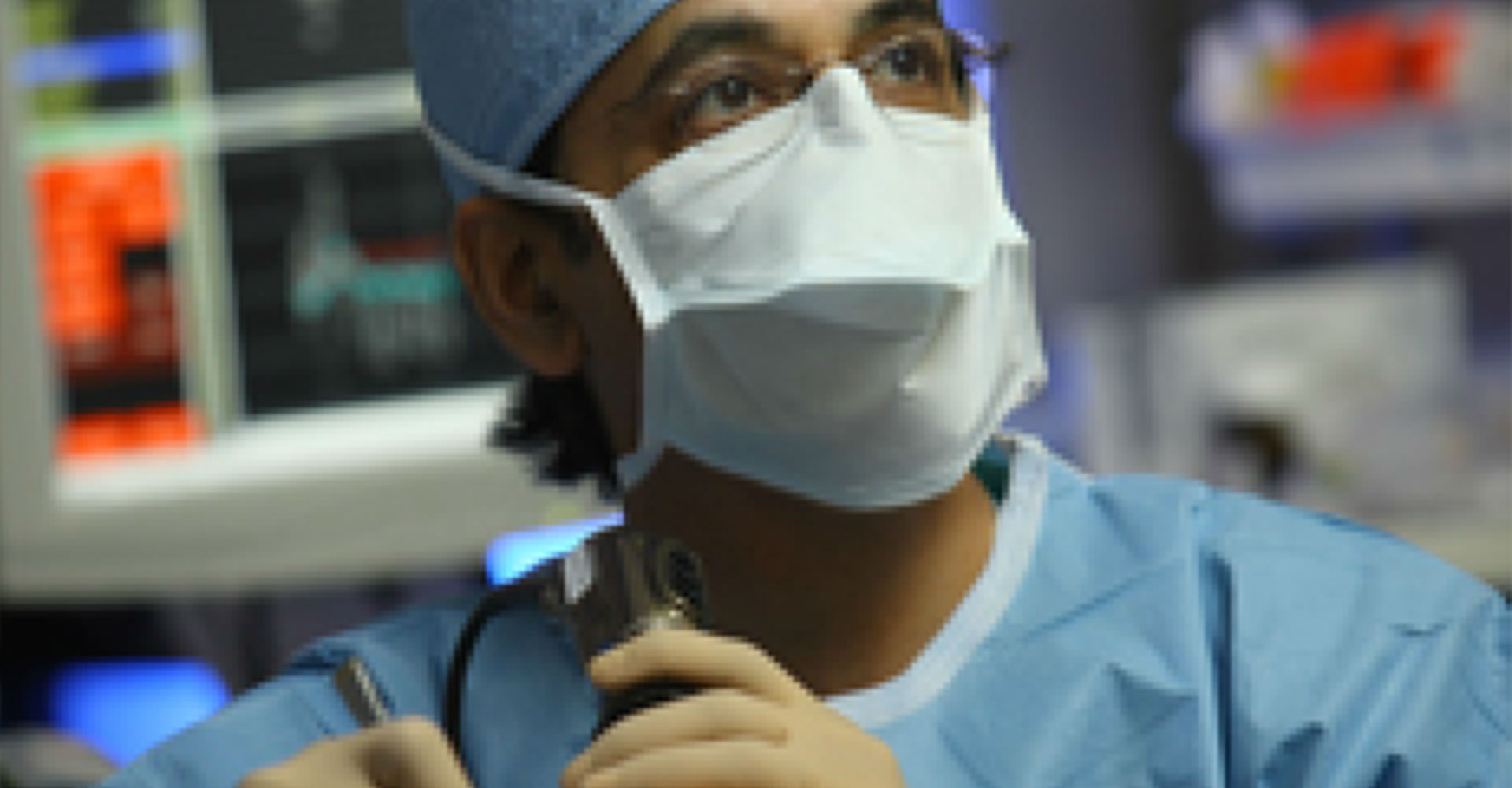 Doctor Performing Nasal Surgery